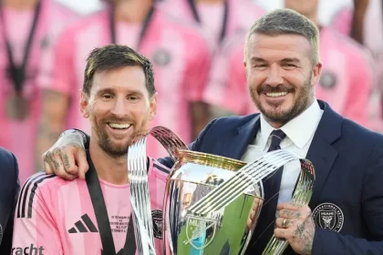 Messi dan Beckham (gambar Aljazeera)